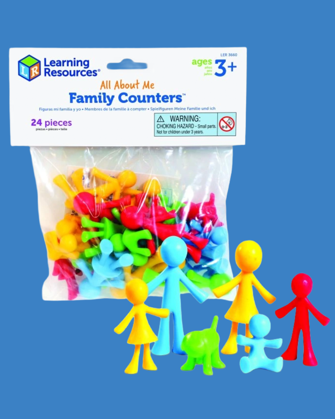 Learning Resources – Počítací figurky Moje rodina (All About Me Family Counters) - 24 ks 1